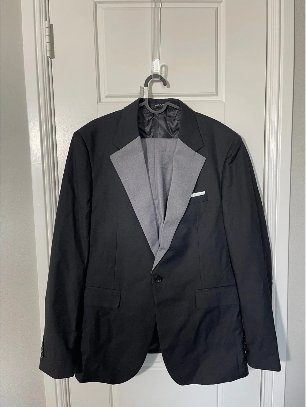 Suits for Men Size MD Gray and Black 2 Pieces M693